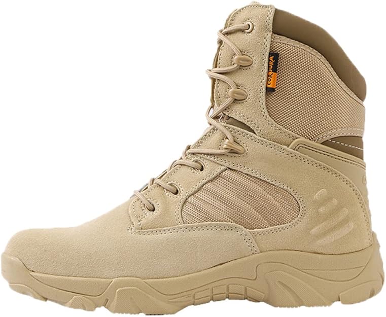 【rorun】 rorun图片 rorun价格 rorun 中脚踝米黄色军警特警沙漠男靴